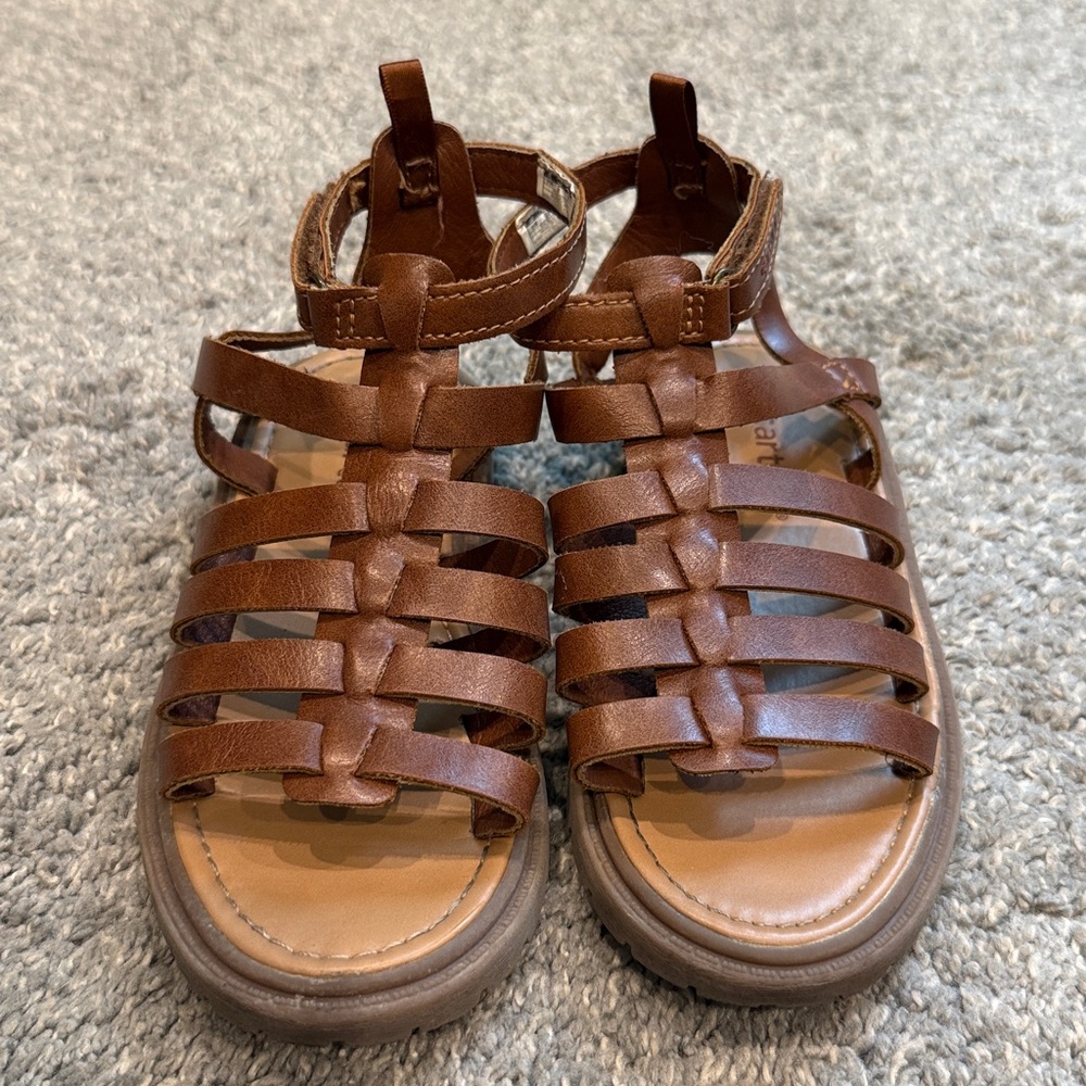 3/$10 ☀️ Carter's | Ronda Strappy Gladiator Sandals for Girls - Picture 2 of 10